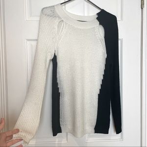 Cotton Candy LA - light knit keyhole sweater
